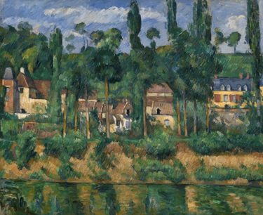 Image of Paul Cézanne's Chateau de Medan painting