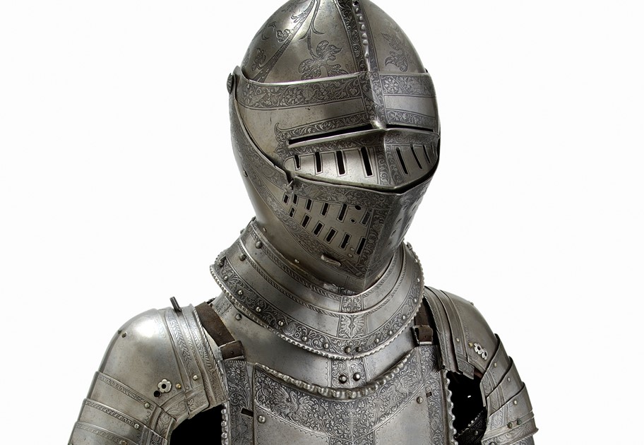 Image shows Burrell Collection item Three-Quarter Light Field Armour