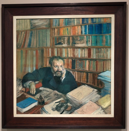 Image shows Burrell Portrait of Edmond Duranty