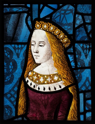 Princess Cecily stained glass window