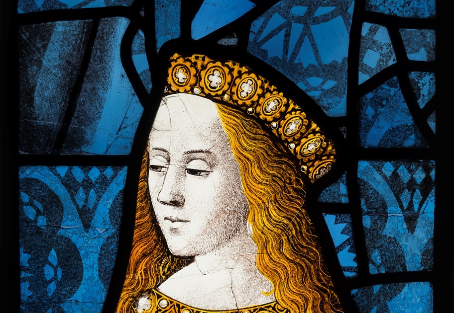 Princess Cecily stained glass window