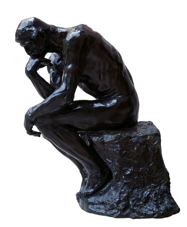 Image shows Burrell Object The Thinker