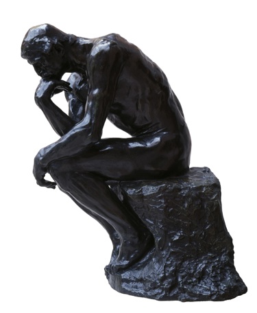 Image shows Burrell Object The Thinker